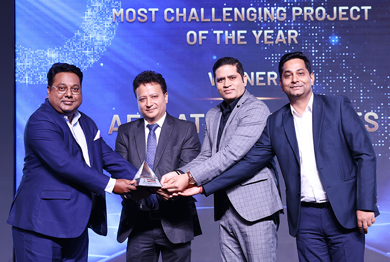 Category: Most Challenging Project of the Year Winner: Afflatus Gravures Pvt Ltd